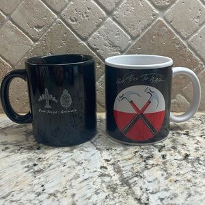 Pink Floyd “The Wall” & “Animals” Decal Mugs